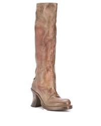 Cherevichkiotvichki Distressed Effect Knee High Boots