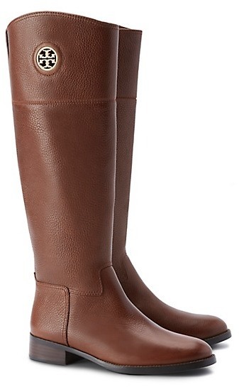 Tory Burch Junction Riding Boots, $495 | Tory Burch | Lookastic