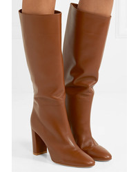 Gianvito Rossi Laura 85 Leather Knee Boots