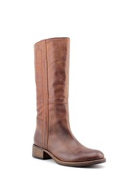 Mally Cordi Brown Leather Fashion Knee High Boots Eu 40