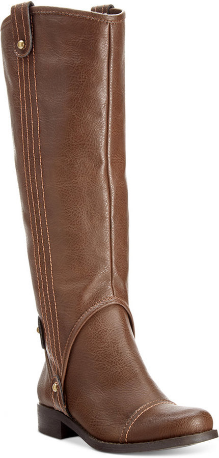 DOLCE by Mojo Moxy Renegade Riding Boots, $89 | Macy's | Lookastic