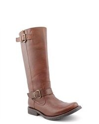 Steve Madden Frencchh Brown Leather Fashion Knee High Boots