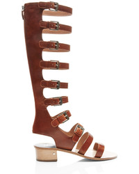 Laurence Dacade Halle Tall Leather Gladiator Sandals