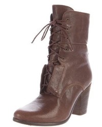Rag & Bone Lace Up Leather Boots