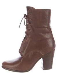 Rag & Bone Lace Up Leather Boots