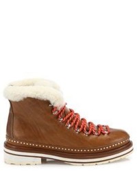 Rag & Bone Compass Leather Shearling Booties