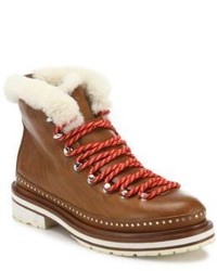 Rag & Bone Compass Leather Shearling Booties