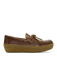 Polo Ralph Lauren Brown Leather Myles Loafers