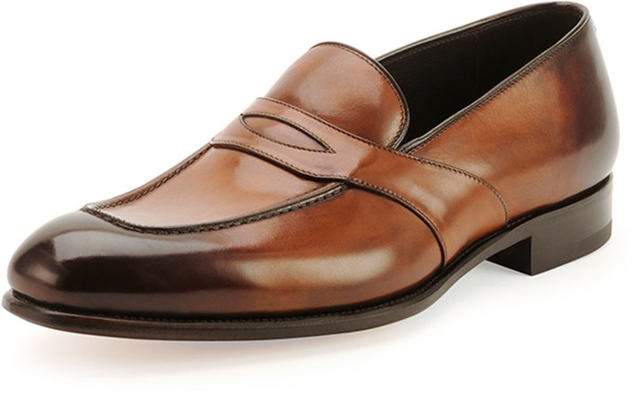 Tom Ford Charles Penny Loafer Brown, $1,790 | Neiman Marcus | Lookastic