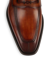 Saks Fifth Avenue Collection By Magnanni Leather Penny Loafers