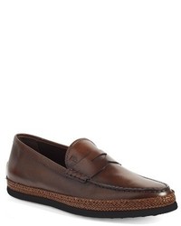 Tod's Espadrille Penny Loafer