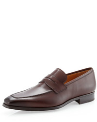 Magnanni For Neiman Marcus Slip On Penny Loafer
