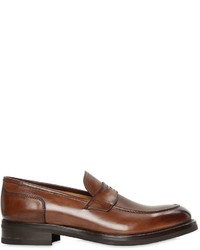 Francesco Benigno Hand Painted Leather Penny Loafers