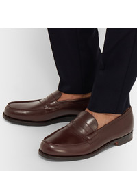 Jm Weston 180 The Moccasin Leather Loafers