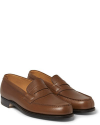Jm Weston 180 The Moccasin Leather Loafers