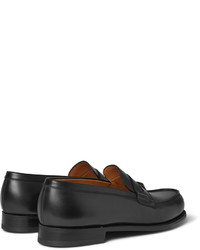 Jm Weston 180 The Moccasin Leather Penny Loafers