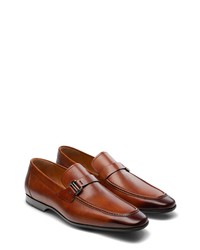 Magnanni Lino Loafer In Cognac Leather At Nordstrom
