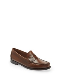 G.H. Bass & Co. Logan Leather Penny Loafer In Brown At Nordstrom