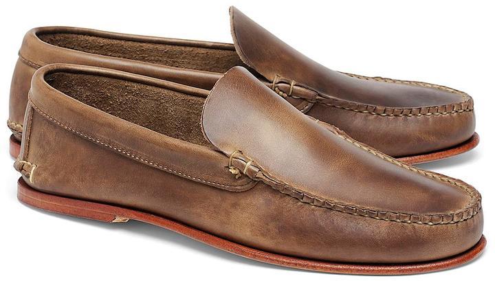 Brooks Brothers Rancourt Co American Loafers, $328 | Brooks 