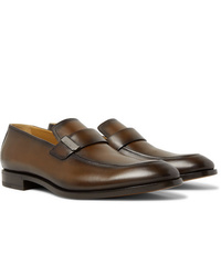 Berluti Reflet Leather Loafers