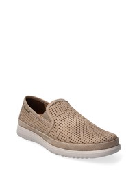 Mephisto Tiago Perforated Loafer In Sand Nubuck At Nordstrom