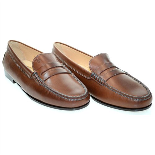 Tod's Ncitta Dark Brown Leather Loafers Sz 35 12 640d90s602, $179 | buy ...