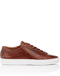 Common Projects Bny Sole Series Achilles Leather Low Top Sneakers