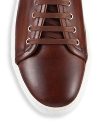 Saks Fifth Avenue Collection Leather Low Top Sneakers