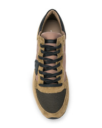 Philippe Model Contrast Lace Up Sneakers