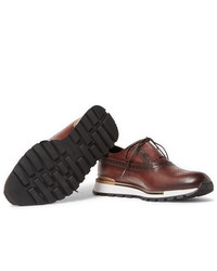 Berluti Fast Track Leather Sneakers