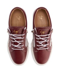 Giuseppe Zanotti Frankie Low Top Leather Sneakers