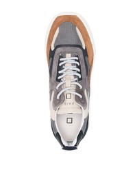D.A.T.E Fuga Panelled Design Sneakers