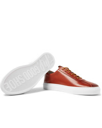 Grenson Hand Painted Leather Sneakers