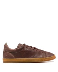 Officine Creative Karma005 Leather Low Top Sneakers