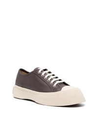 Marni Lace Up Leather Sneakers