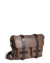 BOSS HUGO BOSS Adito Leather Messenger Bag