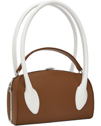 Stefan Cooke Brown Leather Tote