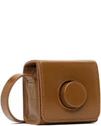 Lemaire Brown Mini Camera Messenger Bag
