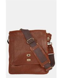 Will Leather Goods Otto Crossbody Bag Brown One Size
