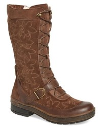 Jambu Hawthorn Embroidered Mid Calf Water Resistant Boot