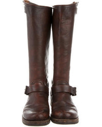 Frye Leather Mid Calf Boots