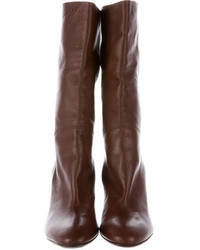 Giuseppe Zanotti Leather Mid Calf Boots