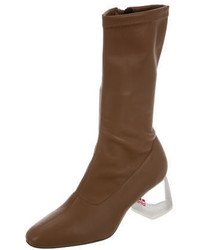 Amélie Pichard Mid Calf Leather Boots