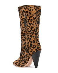Veronica Beard Olivia Leopard Boots