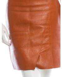3.1 Phillip Lim Leather Skirt