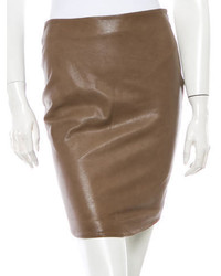 Skaist Taylor Leather Skirt