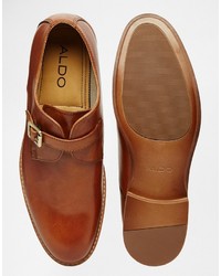 Aldo Sertino Leather Monk Shoes