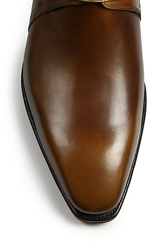Corthay Arca Leather Monk Strap Dress Shoes, $1,750 | Saks Fifth Avenue ...