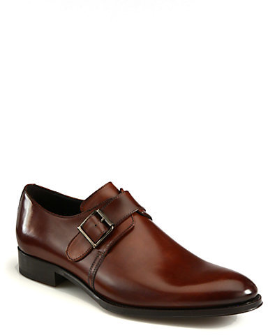 To Boot New York Campbell Single Monk Strap Shoes, $395 | Saks Fifth ...