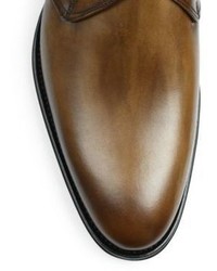 To Boot New York Emmett Leather Monk Strap Shoes